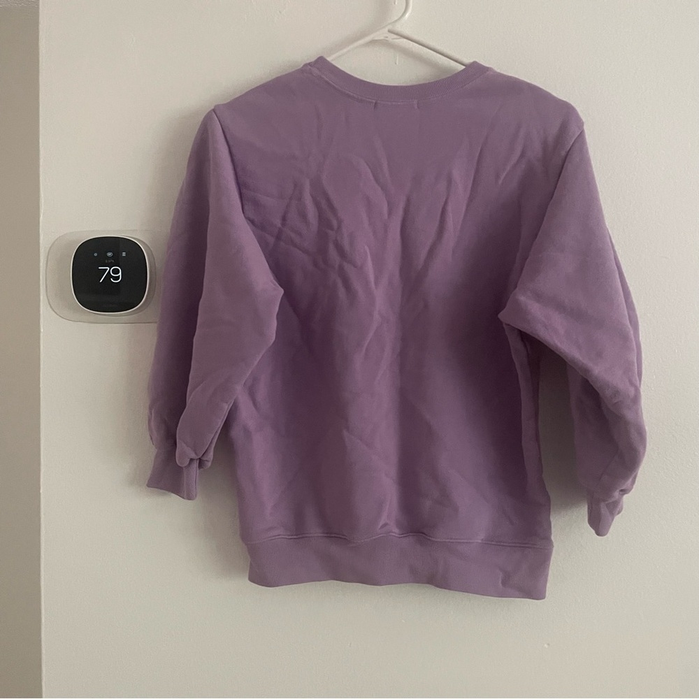 Agolde Lavender Crew Neck Sweater size small